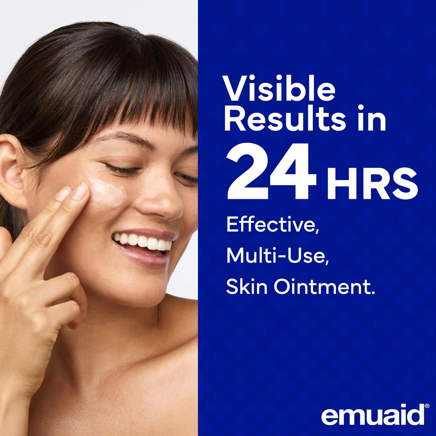 emuaid Ointment for Eczema & Psoriasis Relief – 16oz, Steroid-Free, Chemical-Free