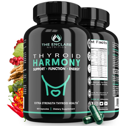 The Enclare Nutrition Thyroid Support with Iodine – Balance Hormones, Energy & Focus