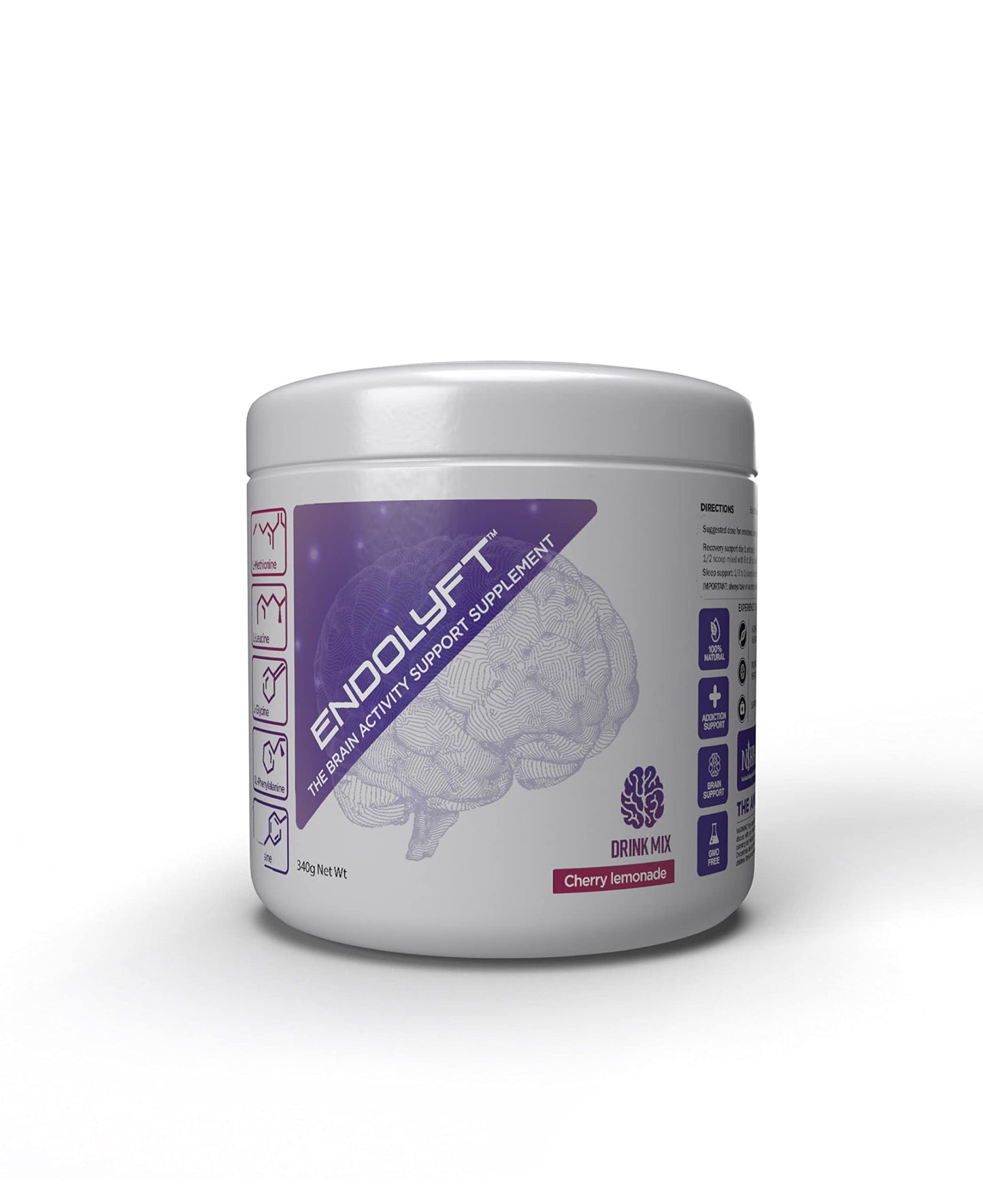 UltraCur Endolyft Focus – Brain Focus & Memory Support (DL-Phenylalanine) – 15 Servings