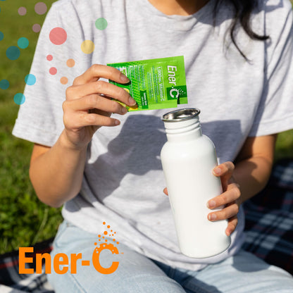 Ener-C Multivitamin Drink Mix Packets – Hydration, Immune Support, Lemon Lime, 60 Count