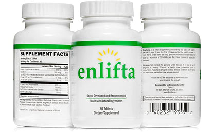 Enlifta Mood Supplement – Doctor-Developed, 3 Month Supply – 5-HTP & St. John’s Wort