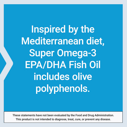 Life Extension Super Omega-3 EPA/DHA with Sesame Lignans & Olive Extract – Heart & Brain Health (120 Softgels)
