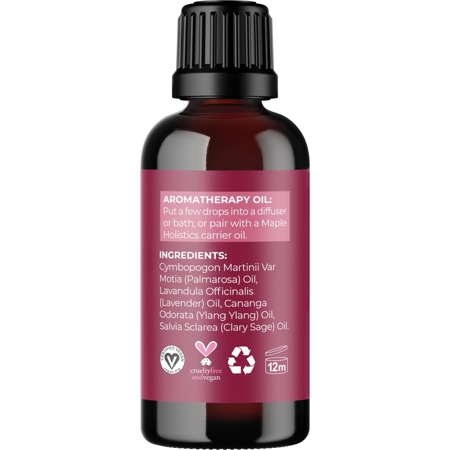 Entice Diffuser Essential Oil Blend – Romantic Lavender, Palmarosa & Ylang-Ylang