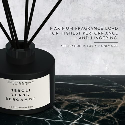 Environment CN5 Reed Diffuser – Neroli, Ylang & Bergamot | 200ml Luxury Home Fragrance