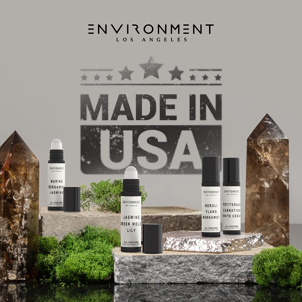 ENVIRONMENT Inspired by Designer TF Oud Wood – 10ml Roll-On Perfume, Vegan & Cruelty-Free