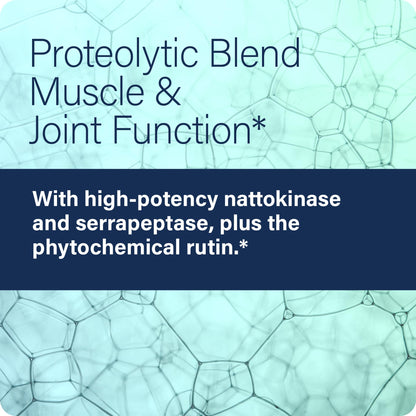 Enzyme Science Myomend – Joint Support Supplement with Bromelain, Rutin, Nattokinase & Serrapeptase – 120 Capsules