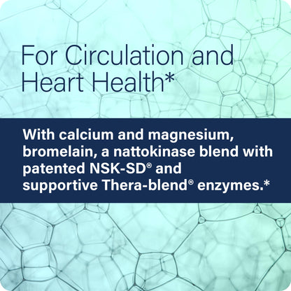 Enzyme Science Nattokinase Pro with NSK-SD – Organic, Vegan & Kosher Capsule for Cardiovascular & Circulatory Support | 60 Capsules