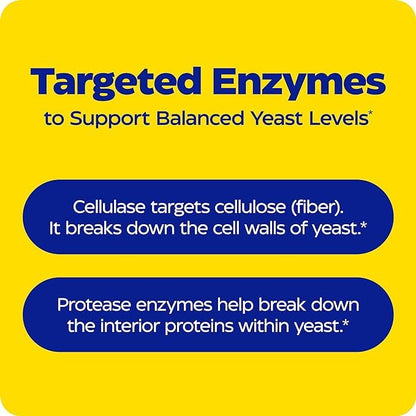 Enzymedica Candidase — Gentle Cleansing Enzymes for Gut Health, 120 Count