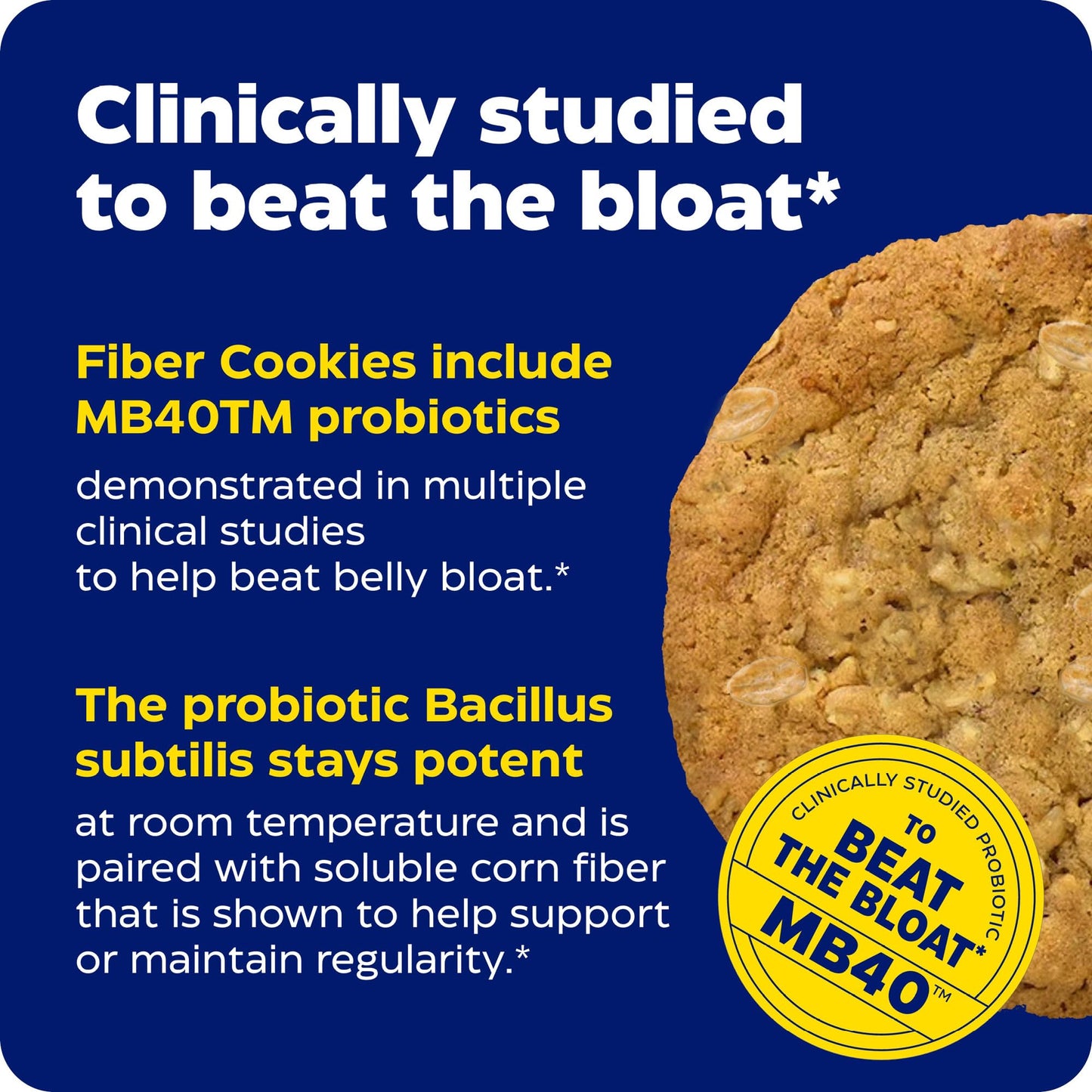 Enzymedica Digest Gold Fiber+ Cookies – Harvest Oat (16 Cookies)