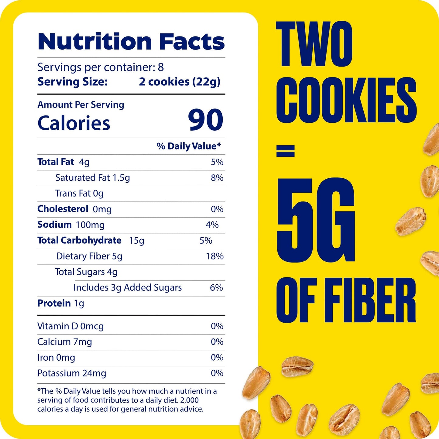 Enzymedica Digest Gold Fiber+ Cookies – Harvest Oat (16 Cookies)