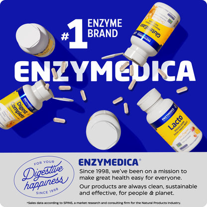 Enzymedica Digest Spectrum - Advanced Digestive Enzymes for Adults, 240 Capsules