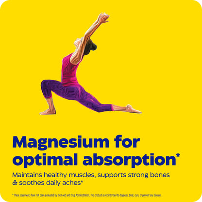 Enzymedica Magnesium Motion – 60 Count (Pack of 2) with 3 Forms: ATA Mg, Glycinate, Malate