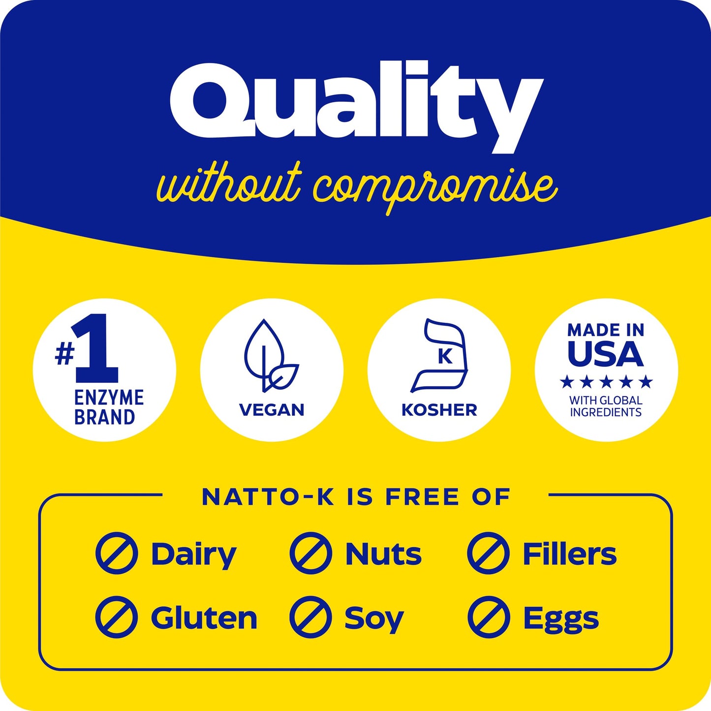 Enzymedica Natto-K Nattokinase Supplement – Supports Heart Health & Circulation | 30 Count