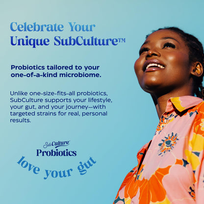 SubCulture Probiotics for Women – 50B CFU, Vaginal & Urinary Health | Enzymedica