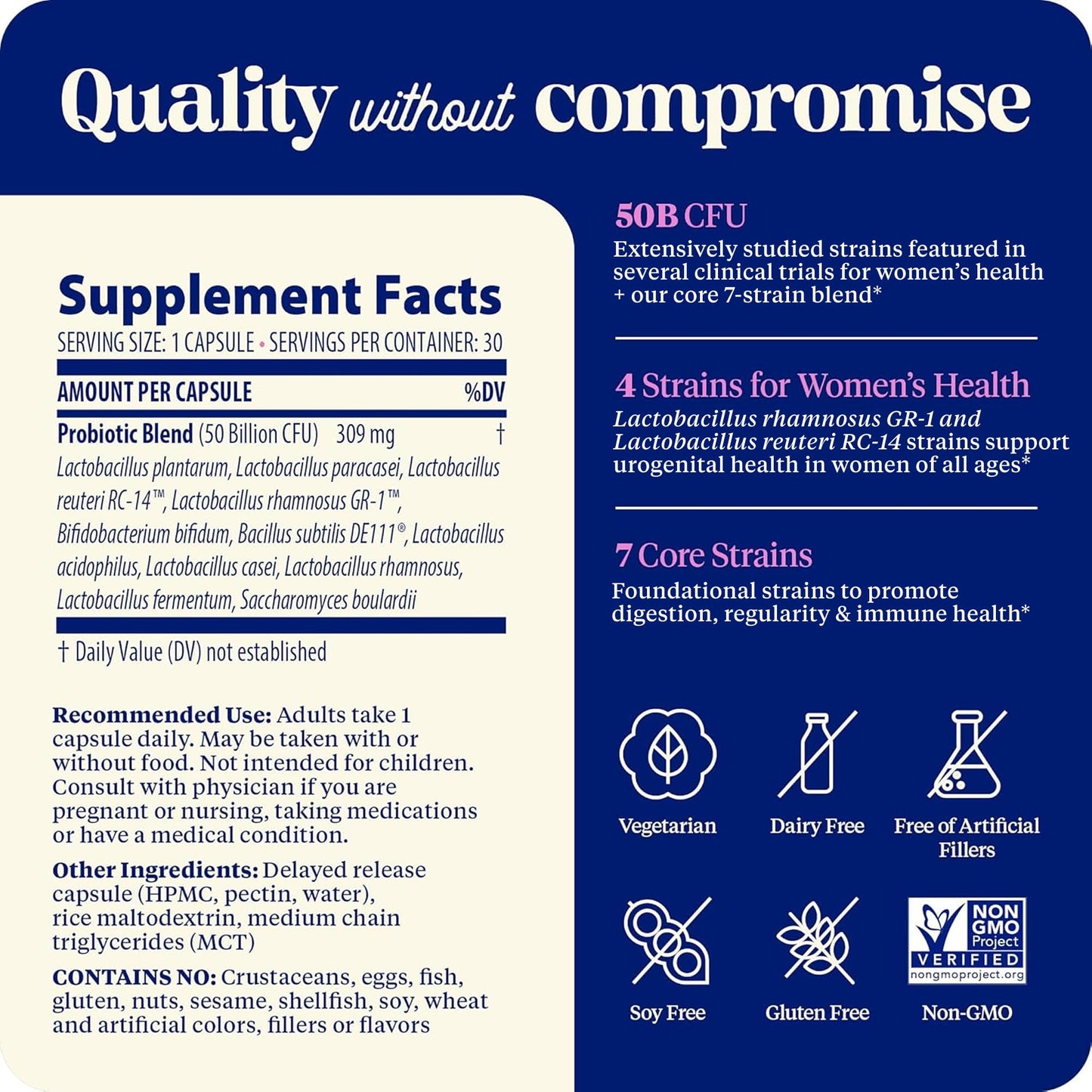 Enzymedica SubCulture Probiotics for Women – 50B CFU, Vaginal & Urinary Health, Pack of 2