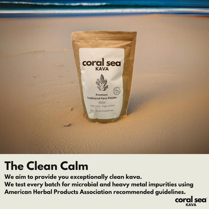 Kava Powder Noble Kava Root – Vanuatu 8oz | Calming, Ceremonial Pacific Tradition