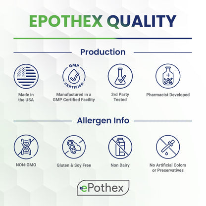 EPOTHEX Bioidentical T2 - Integrative Thyroid Support | Metabolism & Energy | 60 Capsules (2 mo)