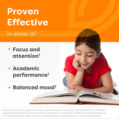 Equazen Pro SFI Fish Oil Softgels - Omega 3 & 6 for Kids