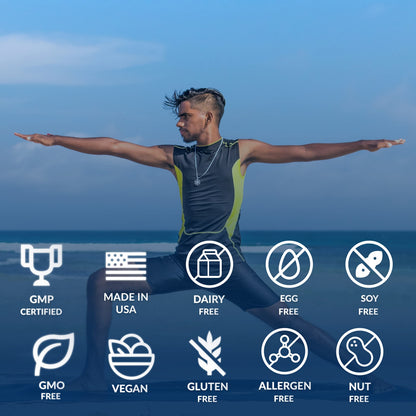 Equilife Activated B Complex – Energy, Hair, Skin, Nails Support | Gluten Free & Vegan