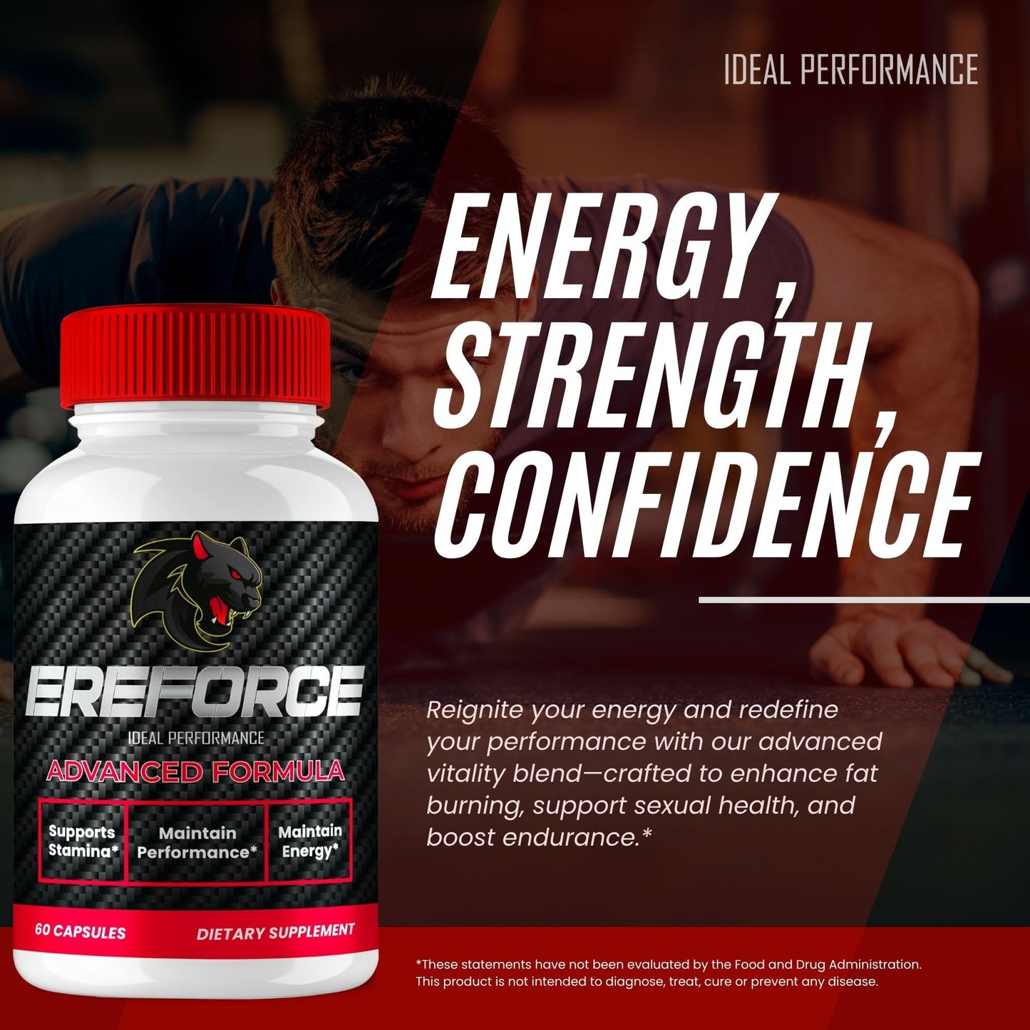 Ereforce Capsules - Official Men's Supplement for Maximum Strength