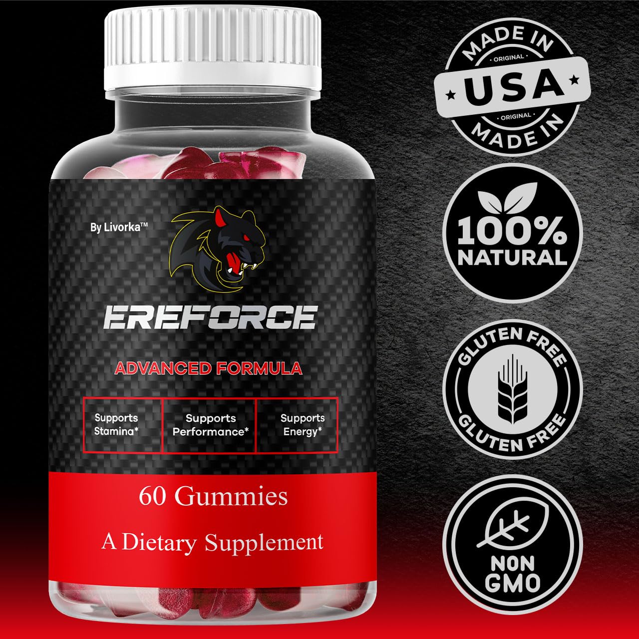 (2 Pack) Ereforce Gummies - Official Ere Force Supplement