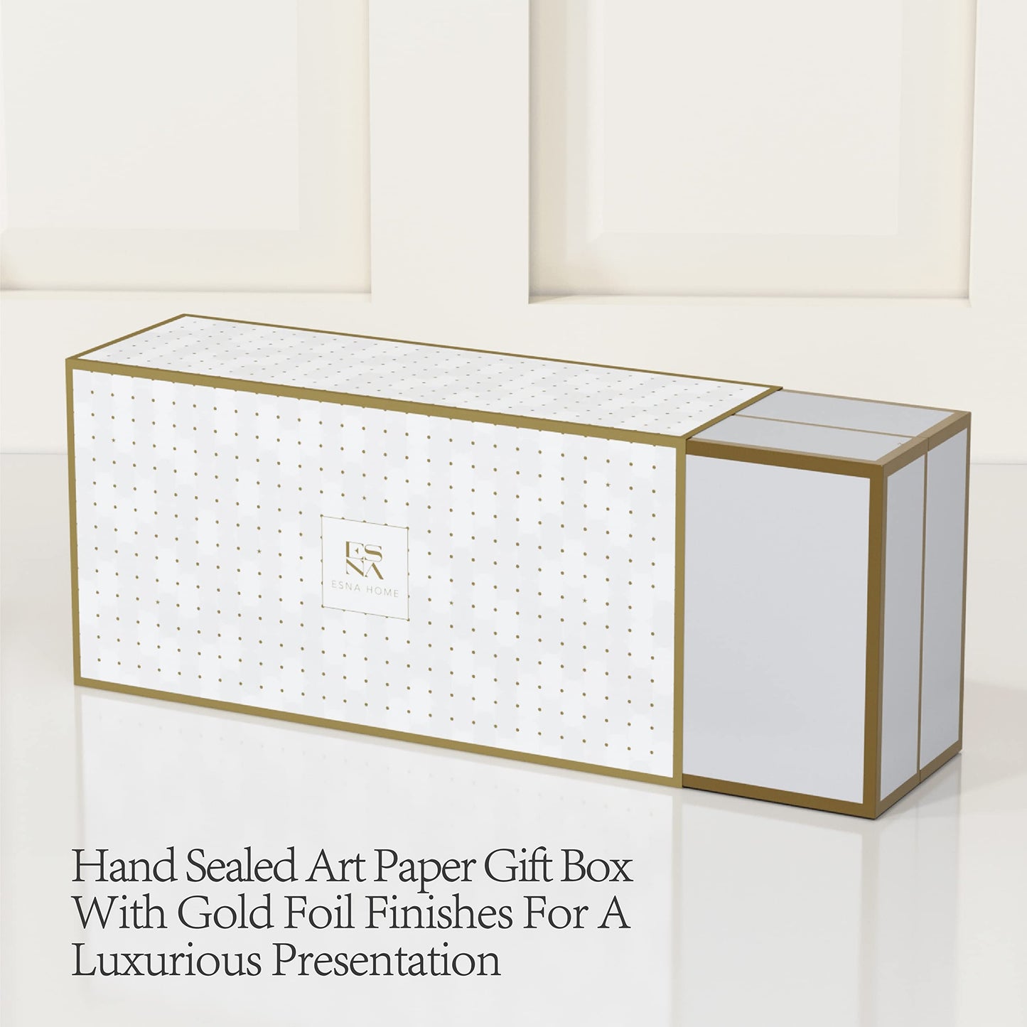 ESNA HOME Trio Gift Set — 3 Premium All-Natural Soy Candles for Home & Gifting