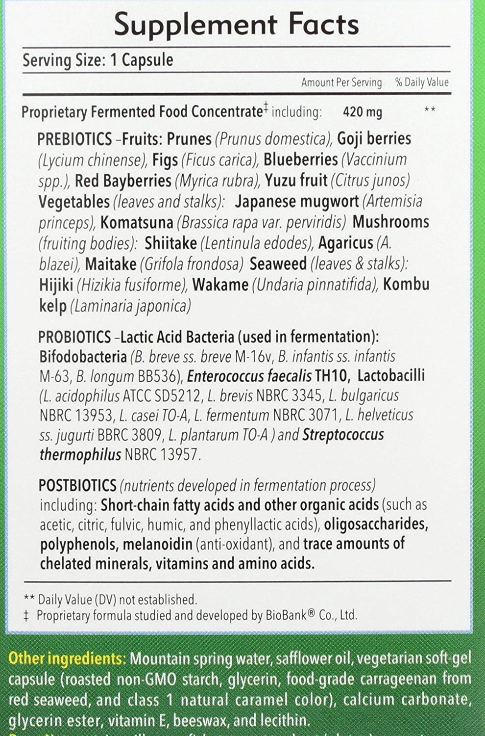 Dr. Ohhira's Probiotics Daily Original Formula – 100 Caps + Travel Pack | Essential Formulas