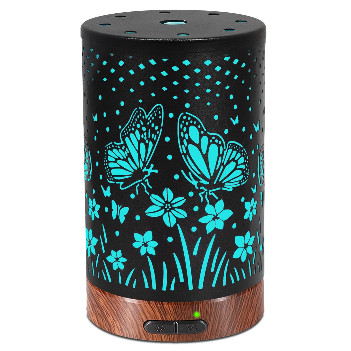 Essential Oil Diffuser 150ml – Auto Shut-Off, 7-Color LED, Ultrasonic Mist
