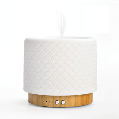 Essential Oil Diffuser 280ml – Large Room Aromatherapy, Sleep Mode, 4 Timers, 3 Light Modes