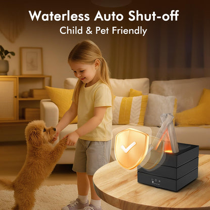 Essential Oil Diffuser 280ML Ultrasonic Humidifier with Remote, Timer & Auto-Off – 7 LED Colors