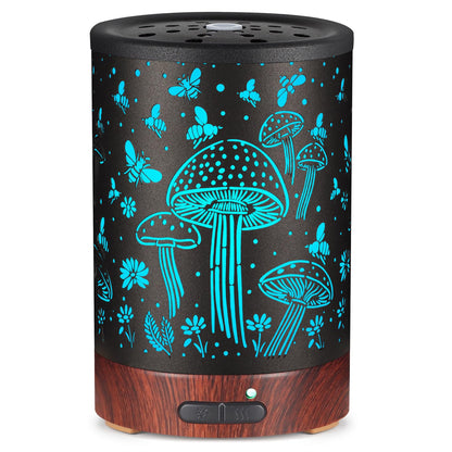 Essential Oil Diffuser - Aromatherapy Diffuser with 7 Color Lights & Auto-Off for Home & Office | For Women & Moms