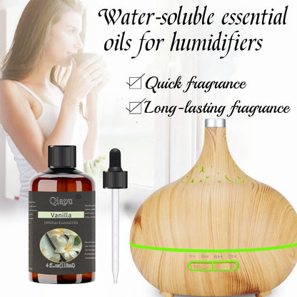Pure Natural Aromatherapy Essential Oil for Diffusers | Humidifier Dropper