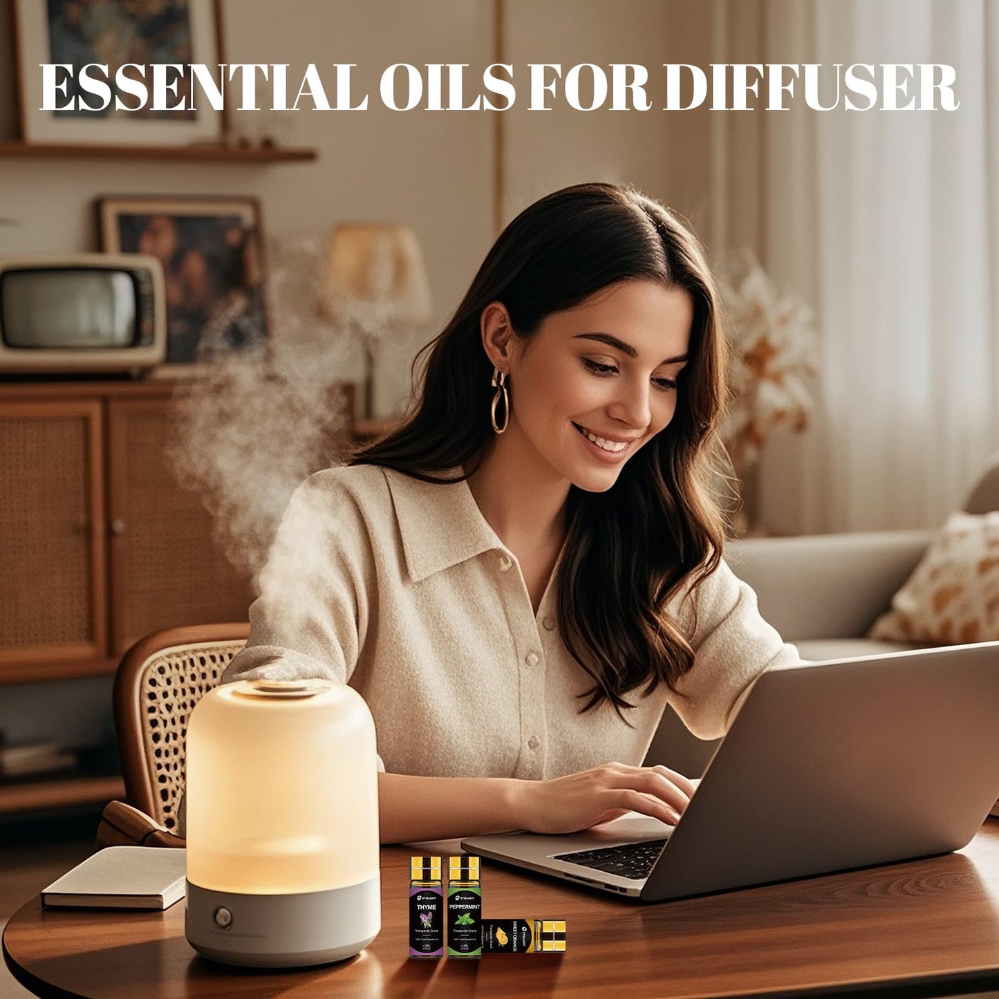 Essential Oil Set 96x5ml – Pure Essential Oils for Diffuser, Massage, Soap, Candle & Bath Bombs