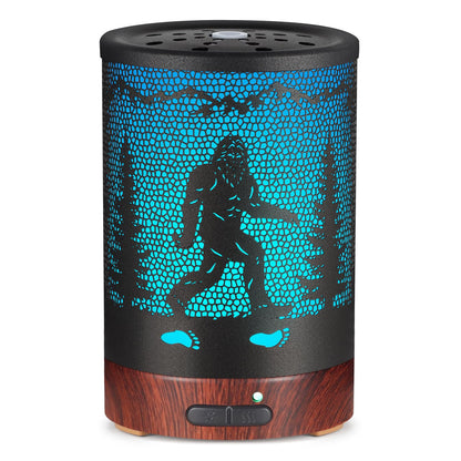 Essential Oils Diffuser | 7-Color LED Night Light | Auto-Off | Bigfoot Metal Humidifier