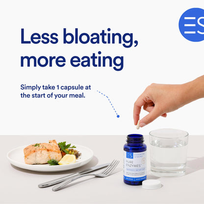Essential Stacks Digestive Enzymes - Gluten/Dairy/Soy Free, 60 Caps