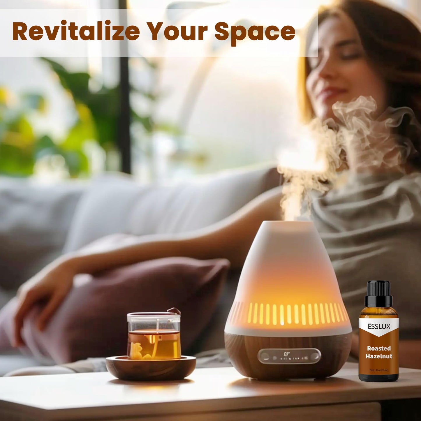 Roasted Hazelnut Fragrance Oil | ESSLUX Premium Aromatherapy Oil 30 ml