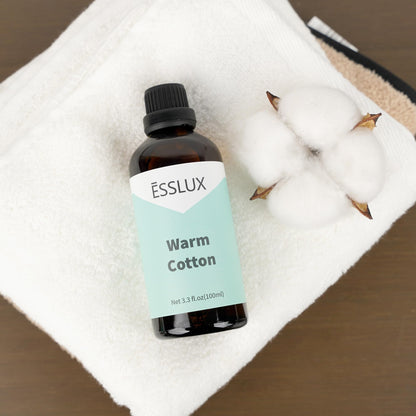 Warm Cotton Fragrance Oil 100 ml – ESSLUX | Aromatherapy Oils