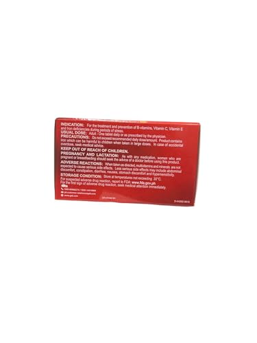Generic 2 Stresstabs Multivitamins + Iron, 30 Tablets