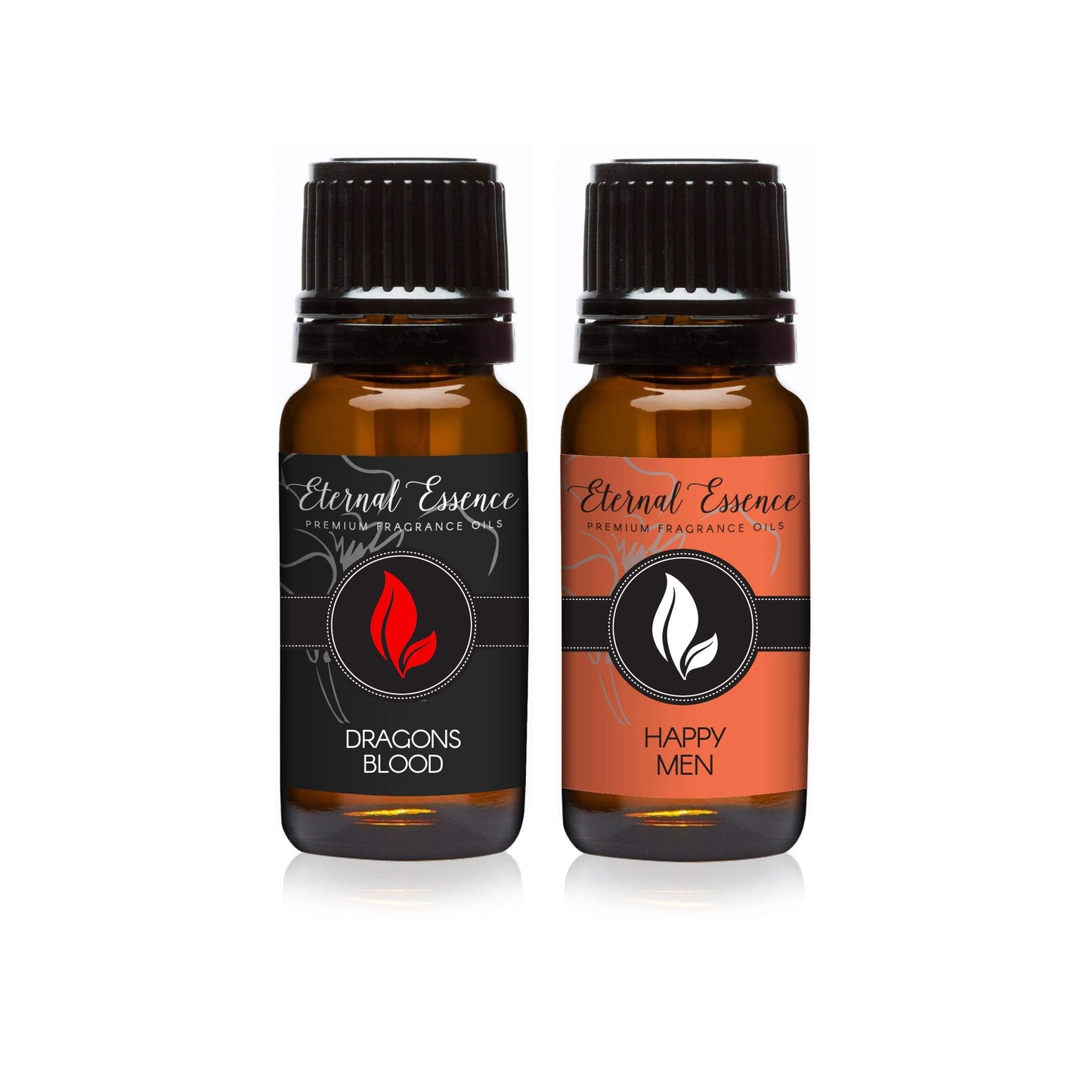 Eternal Essence Oils 2 Pack 10ml – Dragons Blood & Happy Men Fragrance Oils