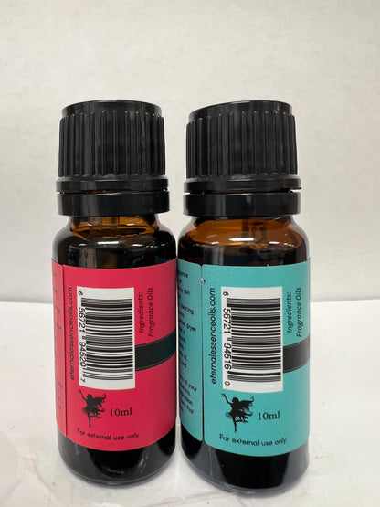 Eternal Essence Oils 2-Pack 10ml Premium Fragrance Oil: Mermaid & Barrier Reef