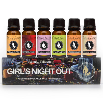Eternal Essence Oils: Girl's Night Out Set – 6 Premium Fragrance Oils (10ml each)