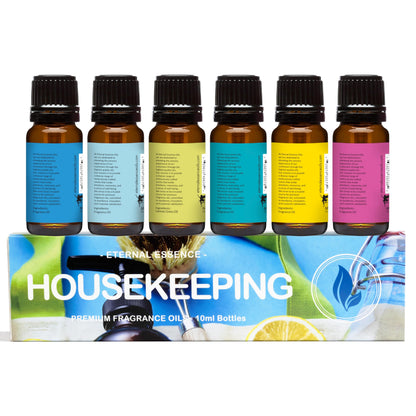 Eternal Essence Oils Housekeeping Set – 6 Premium Fragrance Oils (10ml each)