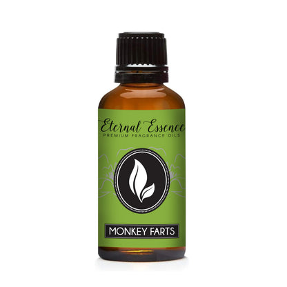 Monkey Farts 30ml Premium Fragrance Oil by Eternal Essence Oils – Candles, Soaps, Diffusers & Aromatherapy