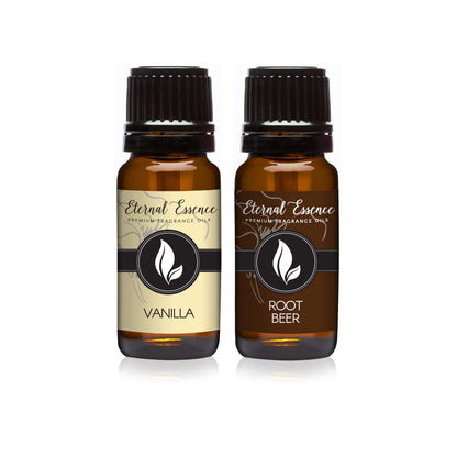 Eternal Essence Oils 2 Pack 10ml – Vanilla & Root Beer Fragrance Oils