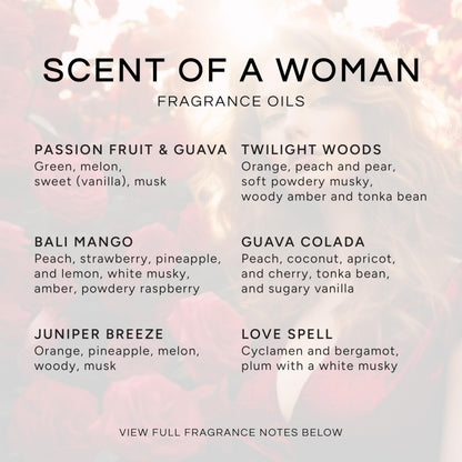 Eternal Essence Oils Scent of a Woman Set – 6 Premium Fragrance Oils (10ML Each)