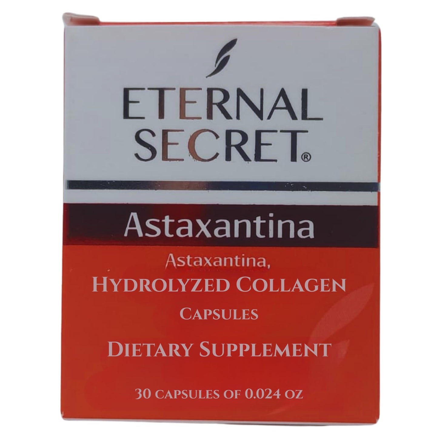 Five Brothers Eternal Secret: Astaxanthin + Hydrolyzed Collagen – 30 Capsules