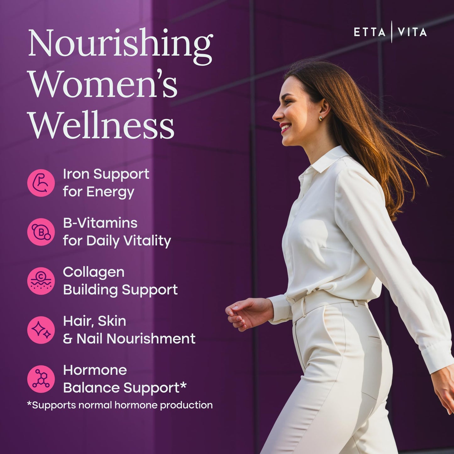 Etta Vita Women's Primal Beef Organ Supplement - 60 Capsules