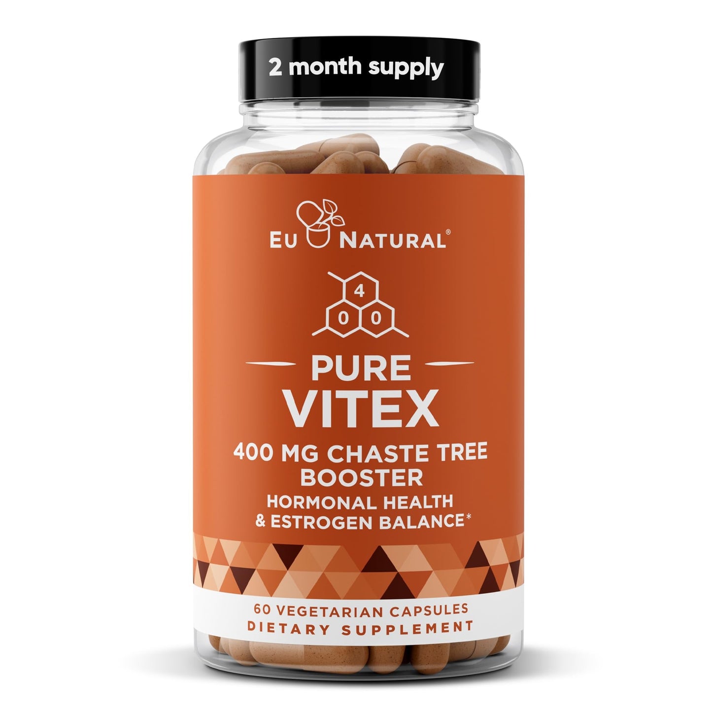 Vitex Pure 400 Mg Chasteberry – PMS Support & Hormone Balance | Eu Natural