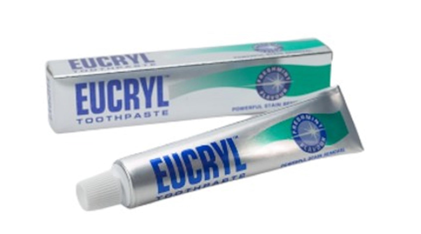 Eucryl Smokers Toothpaste Freshmint 50ml – Pack of 2 | Stain Removal