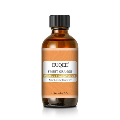EUQEE Sweet Orange Fragrance Oil 60ml – Glass Dropper for Diffusers, Candles & Soap